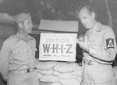 WWII pacific radio station WHIZ featuring Moore - Bell - Kesler