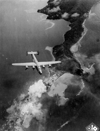 WWII Allied Plane in the pacific